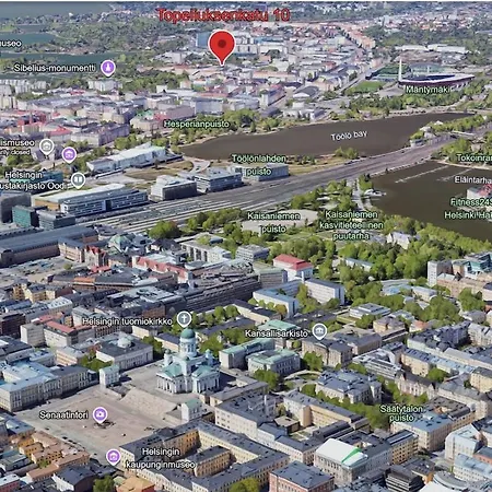 公寓 Near Olympic Stadium 赫尔辛基