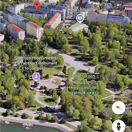 公寓 Near Olympic Stadium 赫尔辛基